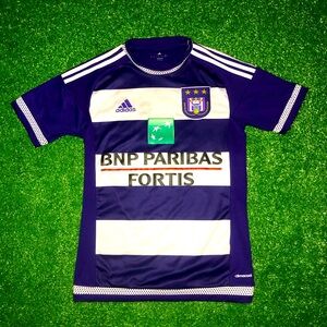 Anderlecht home Adidas football jersey
